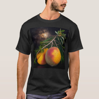 Mangoes Pine en een sprankelend digitaal schilderi T-shirt
