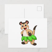 Mangoest bij balletdans briefkaart (Voorkant / Achterkant)