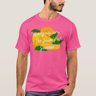 Mango's zijn het juweel van de zomer grappig t-shirt