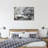 Mangrove Forest'' Canvas Afdruk (Insitu (Slaapkamer))