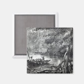 Mangrove Forest'' Magneet (Voorkant / Achterkant)