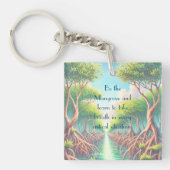 Mangrove & offerte sleutelhanger (Voorkant)