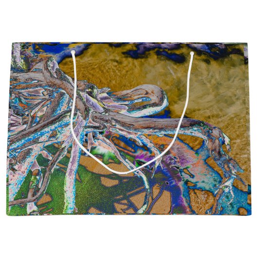 Mangrove Roots Gift Bag Groot Cadeauzakje (Voorkant)