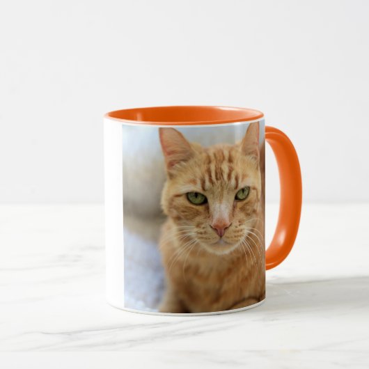 Mangue - tasse 11oz classique, orange (Devant droit)