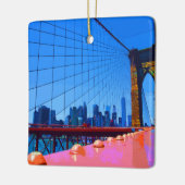 Manhattan 3000 keramisch ornament (Links)