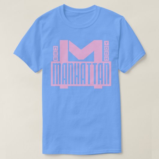 Manhattan 3 t-shirt (Design voorkant)