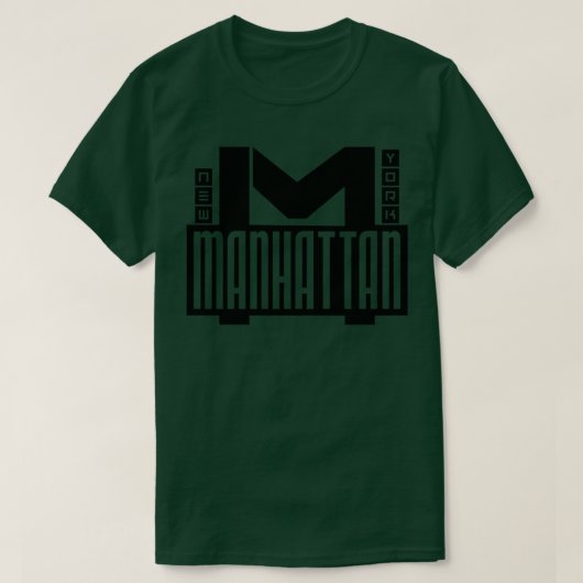 Manhattan 5 t-shirt (Design voorkant)