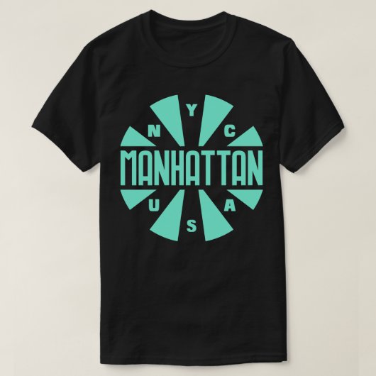 Manhattan 8 t-shirt (Design voorkant)