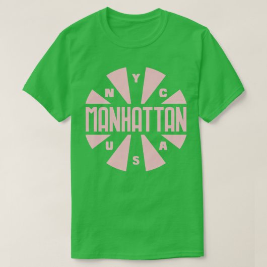 Manhattan 9 t-shirt (Design voorkant)