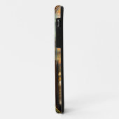Manhattan and Brooklyn Bridge bij schemering Case-Mate iPhone Case (Achterkant/links)
