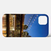 Manhattan and Brooklyn Bridge bij schemering Case-Mate iPhone Case (Achterkant (horizontaal))