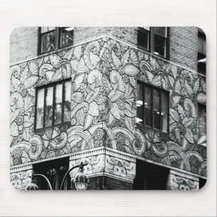 Manhattan Art Deco leafy frieze mousepad Muismat