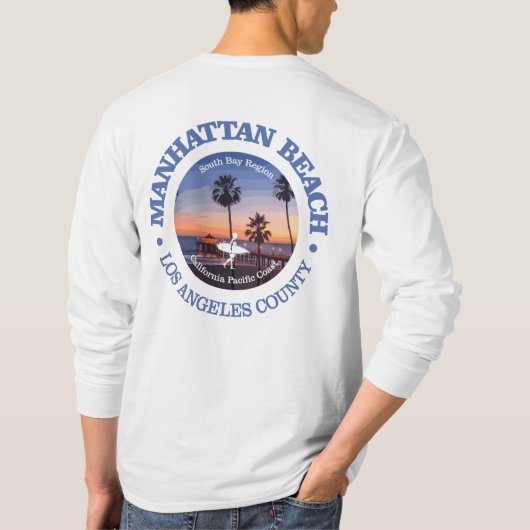 Manhattan Beach (C) T-shirt (Achterkant)