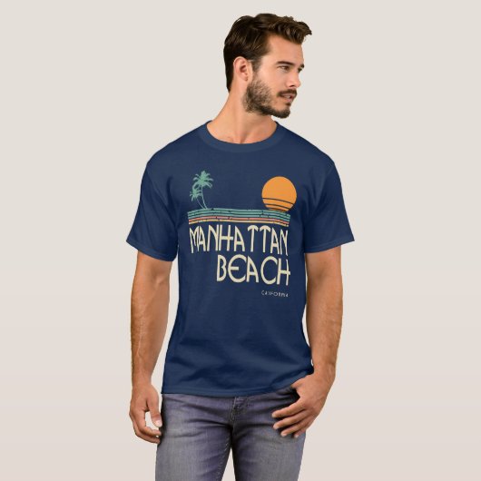 Manhattan Beach California Shirt (Voorkant volledig)