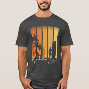 Manhattan Beach Californië Surfen T-shirt