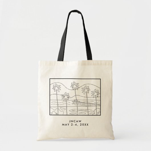 Manhattan Beach Canvas tas Corporate welkomsttas (Voorkant)