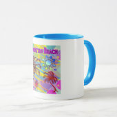 Manhattan Beach Happy and Hope Mug (Devant droit)