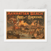 Manhattan Beach - Parijs en het commune Play Briefkaart (Voorkant)