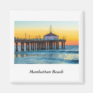 Manhattan Beach Pier Magnet Magneet