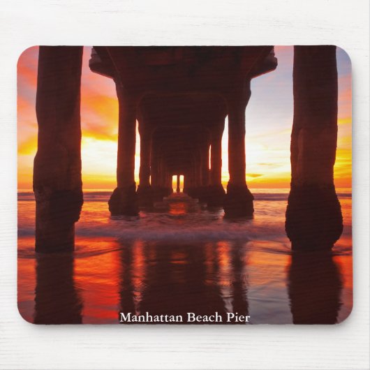 Manhattan Beach Pier Muismat (Voorkant)