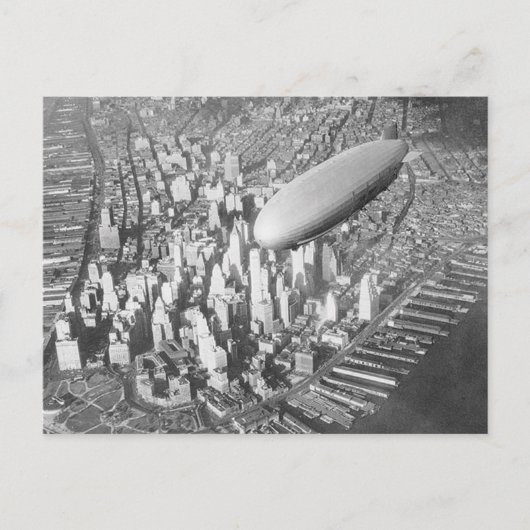 Manhattan Blimp Briefkaart (Voorkant)