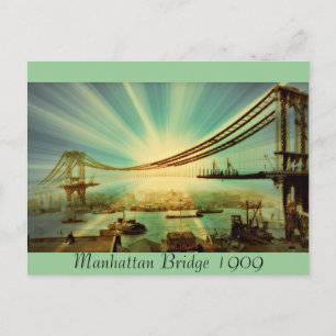 Manhattan Bridge 1909 Briefkaart