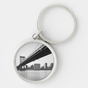 Manhattan Bridge and skyline, New York, VS. Sleutelhanger