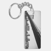Manhattan Bridge and skyline, New York, VS. Sleutelhanger (Voorkant Links)