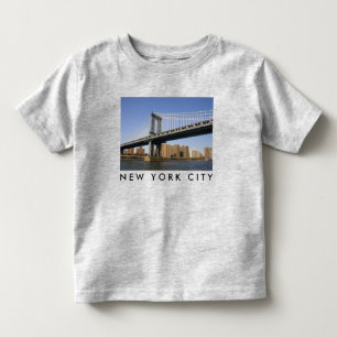 Manhattan Bridge de East River New York City Kinder Shirts