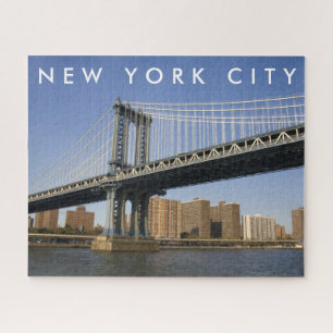 Manhattan Bridge de East River New York City Legpuzzel