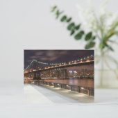 Manhattan Bridge en NYC Skyline Briefkaart (Staand voorkant)