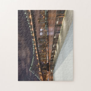 Manhattan Bridge en NYC Skyline Legpuzzel