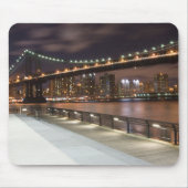 Manhattan Bridge en NYC Skyline Muismat (Voorkant)