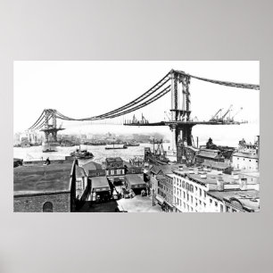 Manhattan Bridge Poster