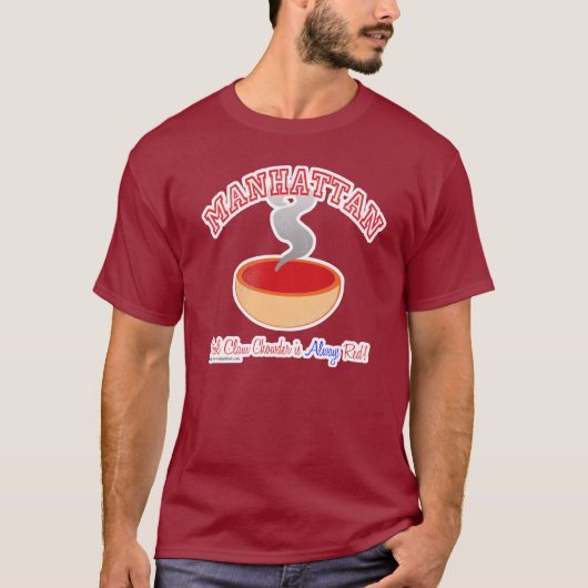 Manhattan Chowder War T-shirt (Voorkant)