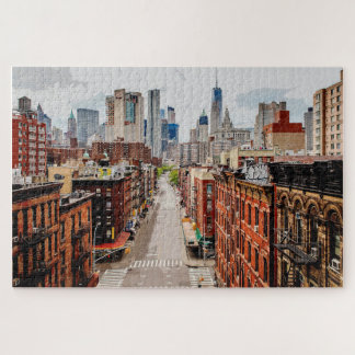 Manhattan Cityscape New York Legpuzzel
