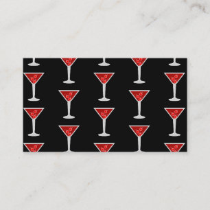 Manhattan Cocktail Barman Alcohol Drank Liefhebber Visitekaartje