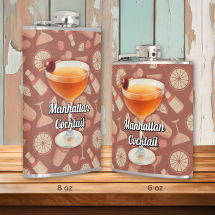 Manhattan Cocktail Heupfles