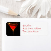 Manhattan Cocktail Mailing Labels (Insitu)