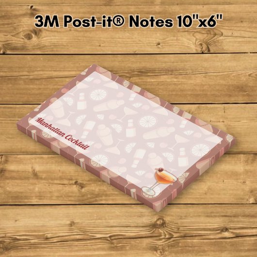 Manhattan Cocktail Post-it® Notes