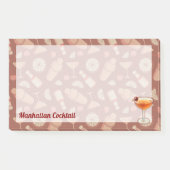 Manhattan Cocktail Post-it® Notes (Voorkant)