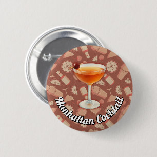 Manhattan Cocktail Ronde Button 5,7 Cm