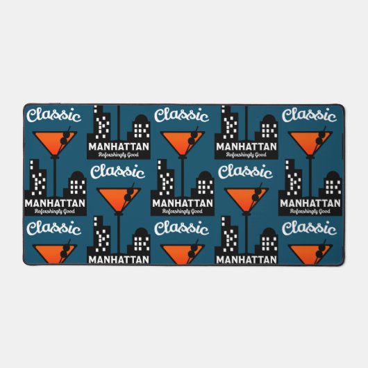 Manhattan Cocktail Wall Art (Recto)