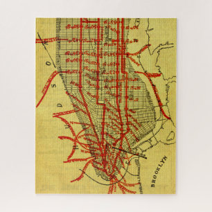 Manhattan Elevated Railway System (1900), deel I Legpuzzel