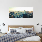 Manhattan Foto Canvas Afdruk (Insitu (Slaapkamer))
