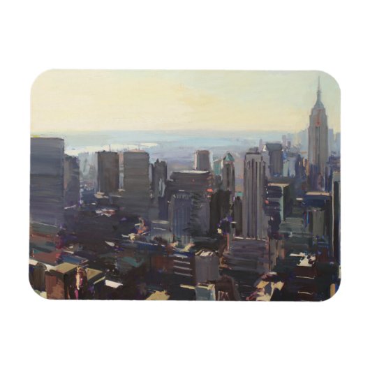 Manhattan from the Rockefeller Building 2012 Magneet (Horizontaal)