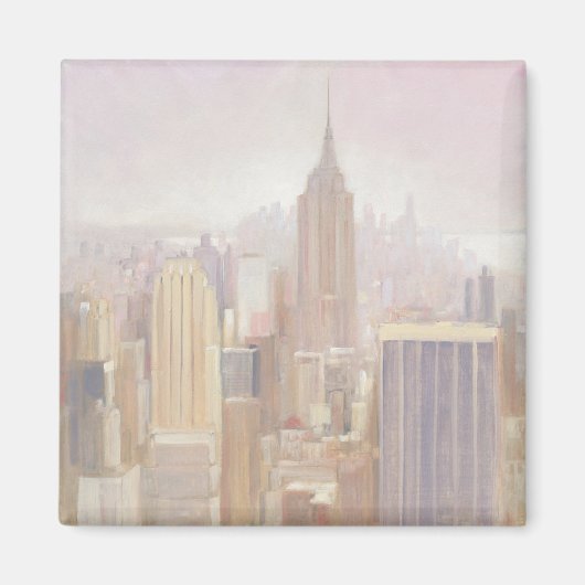 Manhattan in de Mist | New York City Magneet (Voorkant)