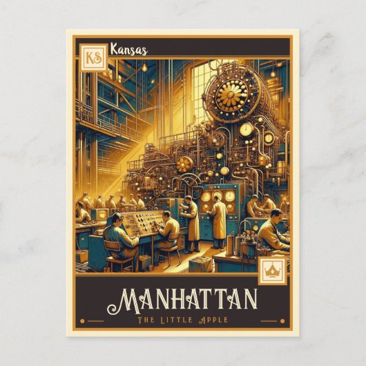 Manhattan, Kansas | Briefkaart (Voorkant)