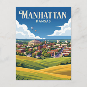 Manhattan Kansas Briefkaart