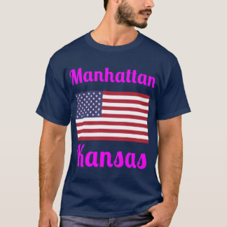 Manhattan Kansas Stijlvolle Prints4 T-shirt